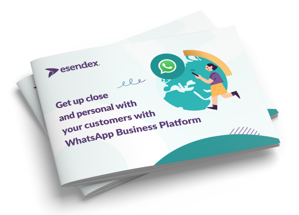 Image of WhatsApp Business Platform with the title - Get up close and personal with your customers with WhatsApp Business Platform