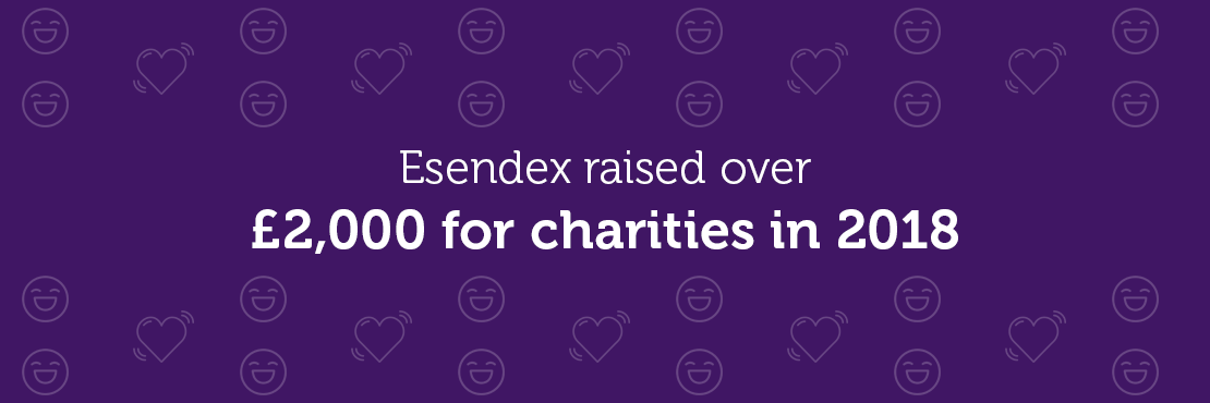 Esendex charity banner