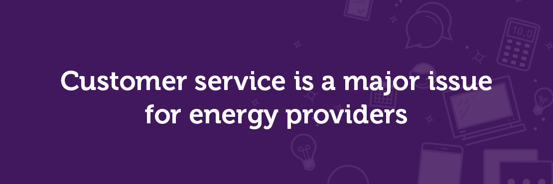Customer service energy providers