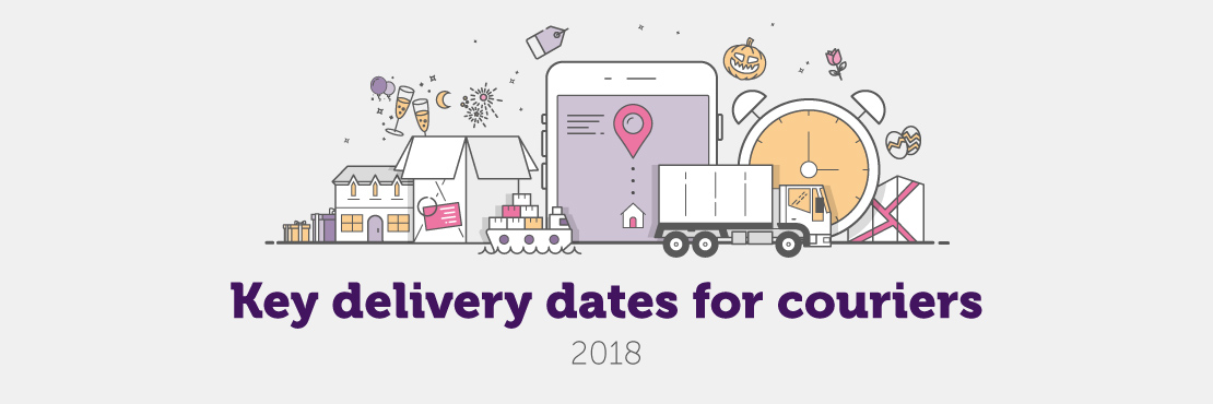 Logistics and courier calendar of key dates