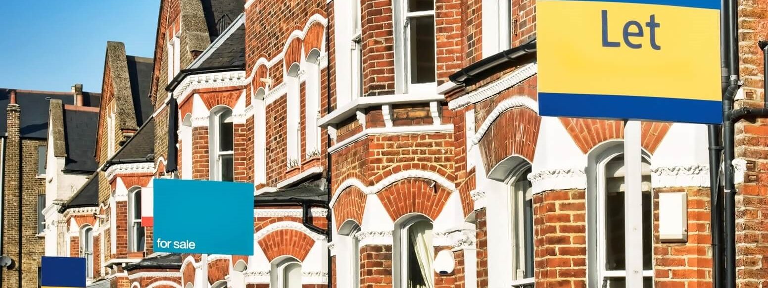estate agents stock photo