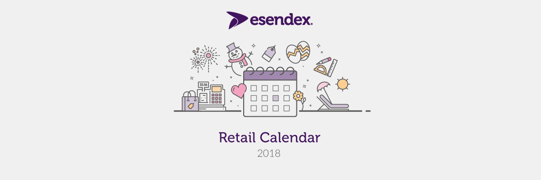 2018 retail calendar header
