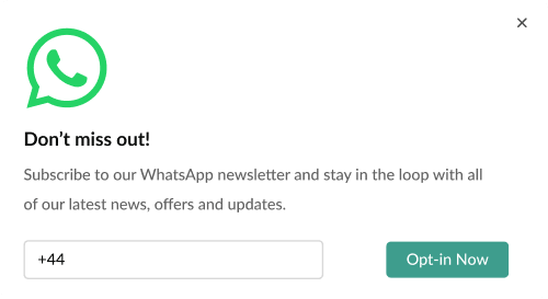 whatsapp cta button